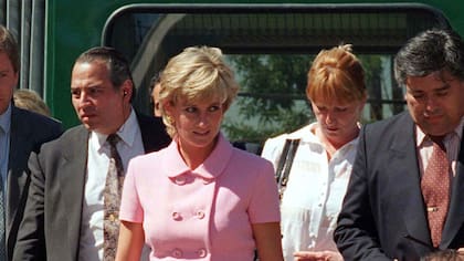 La princesa de Gales, Lady Di, paseó por el Tren de la Costa en San Isidro