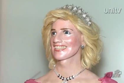 Lady Di es otra de las obras del artista del sur de Brasil cuya similitud con la orginal es bastante discutible