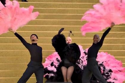 Lady Gaga en la apertura de los Juegos Olímpicos Paris 2024