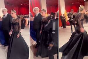 El gesto de Lady Gaga con un fotógrafo que se accidentó en la alfombra roja