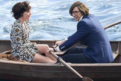 Lady Gaga y Adam Driver en House of Gucci, una de las producciones más recientes de MGM que esperan para los próximos meses su estreno en los cines