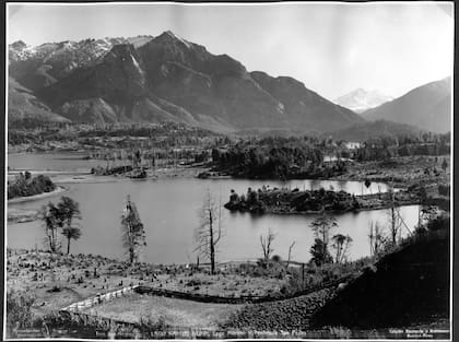 Lago Moreno y Península San Pedro, 1943, BOURQUIN Y KOHLMAN