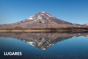 Laguna Diamante regala uno de los paisajes más magníficos de nuestro pais.