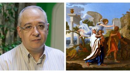 Lahire elige una copia de La huida a Egipto, que inspiró uno de sus libros. "La atribución de cuadros a los grandes maestros de la pintura es una apuesta estética, económica y política que cambia radicalmente la relación que tenemos con esos objetos. ¿Y si el arte tuviera algo que ver con la magia y