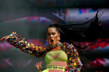 Lali Espósito brindó toda su energía en el show que realizó en el Main Stage 2 