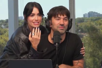 Lali apareció en Gelatina y mostró su anillo de compromiso (Foto: Captura de video)