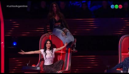 Lali como jurado en La Voz Argentina