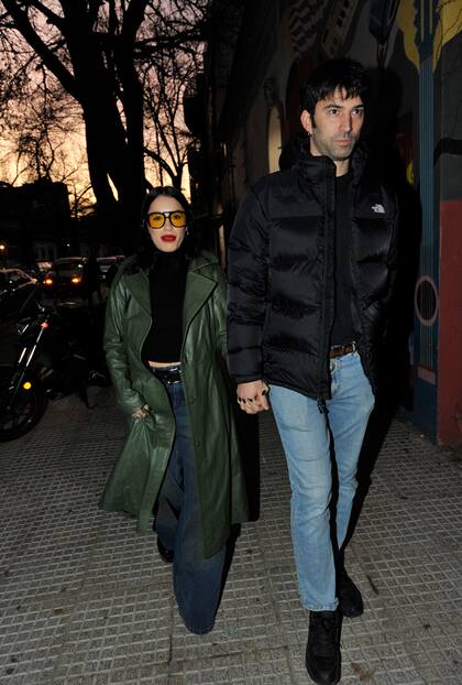 Lali Espósito, confesa iradora del genio del bigote bicolor, fue una de las figuras que disfrutaron del exclusivo show junto a su novio, el conductor Pedro Rosemblat