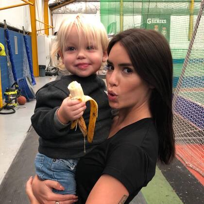 Lali Espósito junto a Mirko (Foto: Instagram/@mirko_ok)