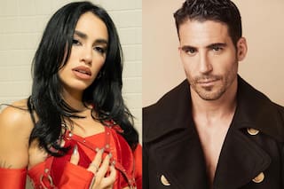 Lali saludó a Miguel Ángel Silvestre por su cumpleaños con un video del backstage de Sky Rojo