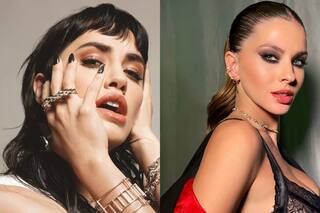 Lali Espósito y la China Suárez sorprendieron con sus looks total black a pura transparencia