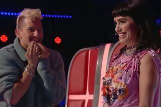 La Voz Argentina: el pícaro comentario de Mau y Ricky, y la reacción hot de Lali