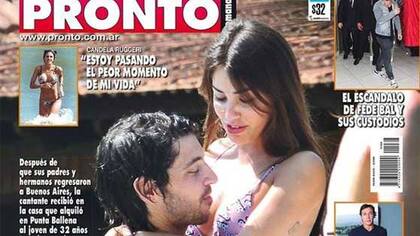 Lali Espósito y su novio, las fotos en la revista Pronto