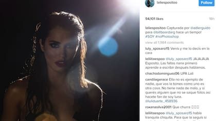 Lali Espósito y una producción muy sensual