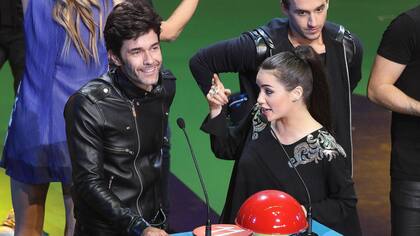 Lali y Mariano, la principal atracción de la noche