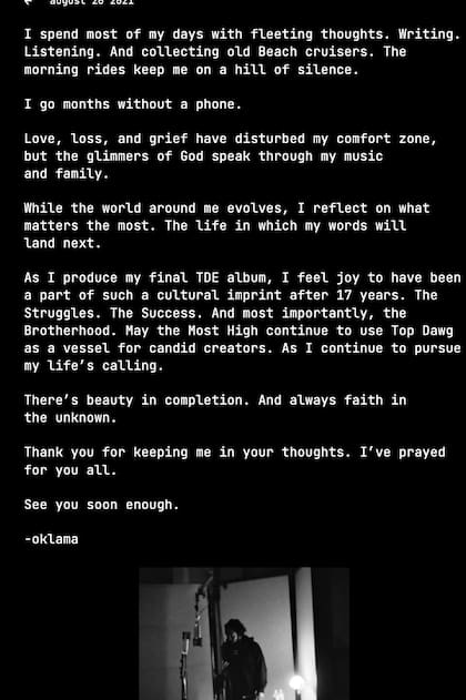 Lamar tuvo todo un viaje introspectivo en la creación de su nuevo álbum