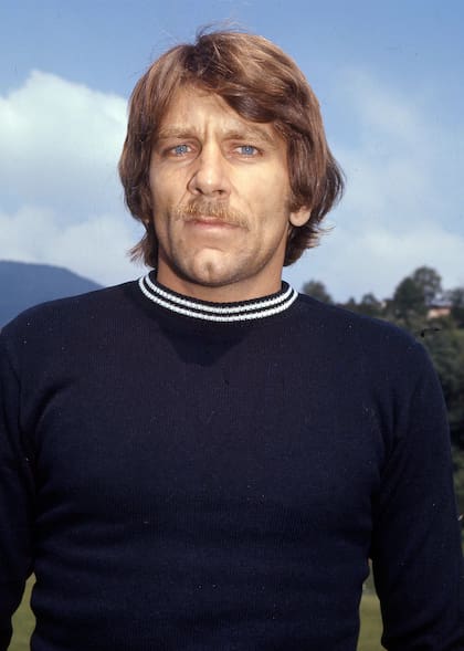 Lamberto Boranga jugando para Cesena, en la Serie A, en la temporada 1975/76