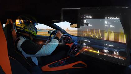 Lamborghini incorporará información en tiempo real para el piloto en pista