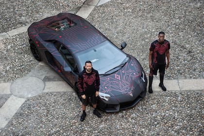 Lamborghini también eligió a la empresa del argentino.
