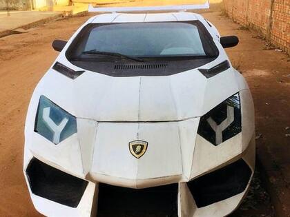 Lamborguno, la creación de Goulart el albañil brasileño de 28 años