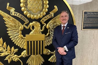 El video de Lamelas en el que habló del momento “único” para la relación entre Estados Unidos y la Argentina