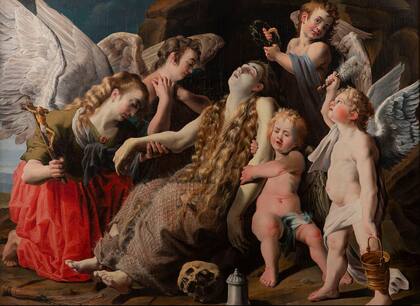 "Lamentación de la agonizante María Magdalena" (1620-1629), por el pintor flamenco Melchior de la Mars
