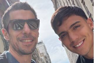 Esteban Lamothe se cruzó con Ezequiel Zeballos y compartió una divertida foto juntos