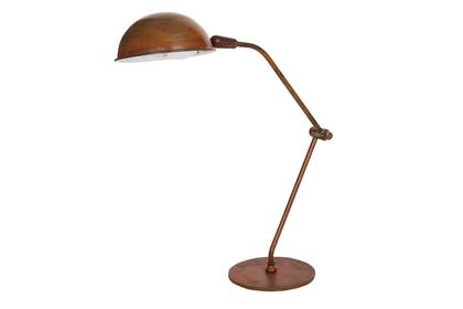 Lámpara de mesa oxidada tortuga (Agustina Cerato Deco, $3.175)