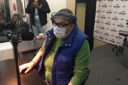 Lanata, en su regreso a la radio tras la operación