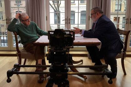 Jorge Lanata mano a mano con Woody Allen