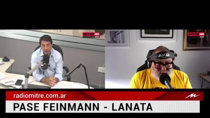 Lanata retó a Eduardo Feinmann porque le entregó tarde el programa: “No empecemos como en la vieja época”