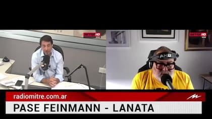 Lanata retó a Eduardo Feinmann porque le entregó tarde el programa: “No empecemos como en la vieja época”