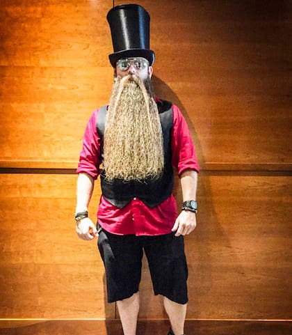 Lance Wooton, embajador para la marca de accesorios Mean Beard.