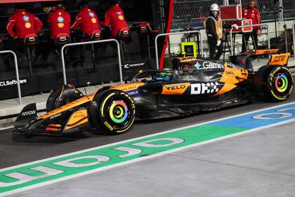 Lando Norris, líder de las posiciones en la recta final de la temporada, fue el más rápido de la segunda práctica