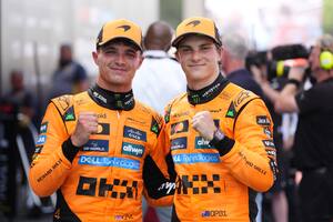 Lando Norris y Oscar Piastri, de McLaren, son los lídres del campeonato de la Fórmula 1