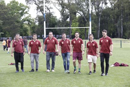 Lanfranco, Marguery, Ayerza, Gosio, Gutiérrez Taboada, Cordone y Marguery asistieron en CUBA a las finales de intermedia y preintermedia A, que también fueron ganadas por Newman.