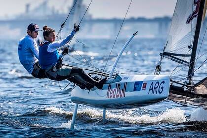 Lange y Carranza fueron quintos en Miami