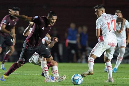 Lanús 0 vs. Argentinos 1, del 16 de marzo, el último día en que hubo fútbol en la Argentina.
