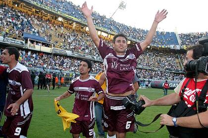 Lanús celebró por primera vez hace dos años en La Bombonera