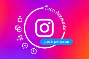 Lanzamiento de cuentas especiales para adolescentes en Instagram