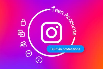 Lanzamiento de cuentas especiales para adolescentes desde la red social Instagram.