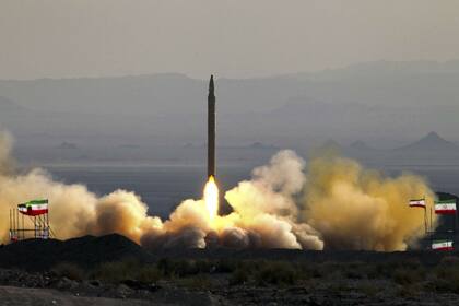 Lanzamiento del Qiam-1, parte del poderoso sistema misilístico iraní