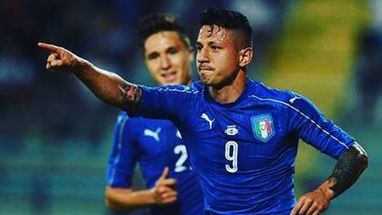 Lapadula jugó sólo un amistoso con Italia: le metió tres goles a San Marino