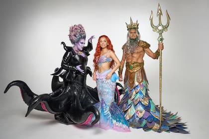 Laport como Tritón, en una imagen de La sirenita