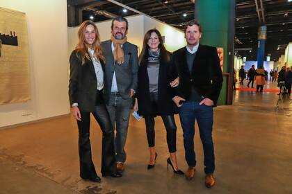Lara Bernasconi, Federico Álvarez Castillo, Andrea Frigerio y Lucas Bocchino