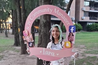 Quién es Lara Ghione, la niña prodigio de Rosario que se graduó de la universidad con solo 12 años