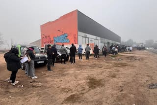 Así fue la jornada de quienes volvieron a hacer filas de horas por trabajo en el conurbano
