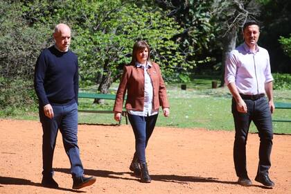 Larreta, Bullrich y Petri, en otra escena del anuncio del exjefe de gobierno como jefe de Gabinete de un hipotético gobierno de Bullrich