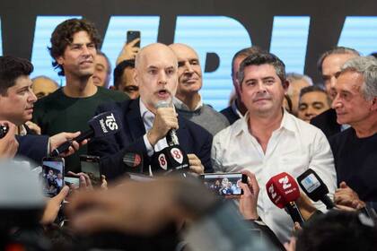 Larreta habló ante la militancia de Orrego