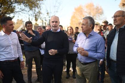 Larreta y Alfredo Cornejo, en Mendoza